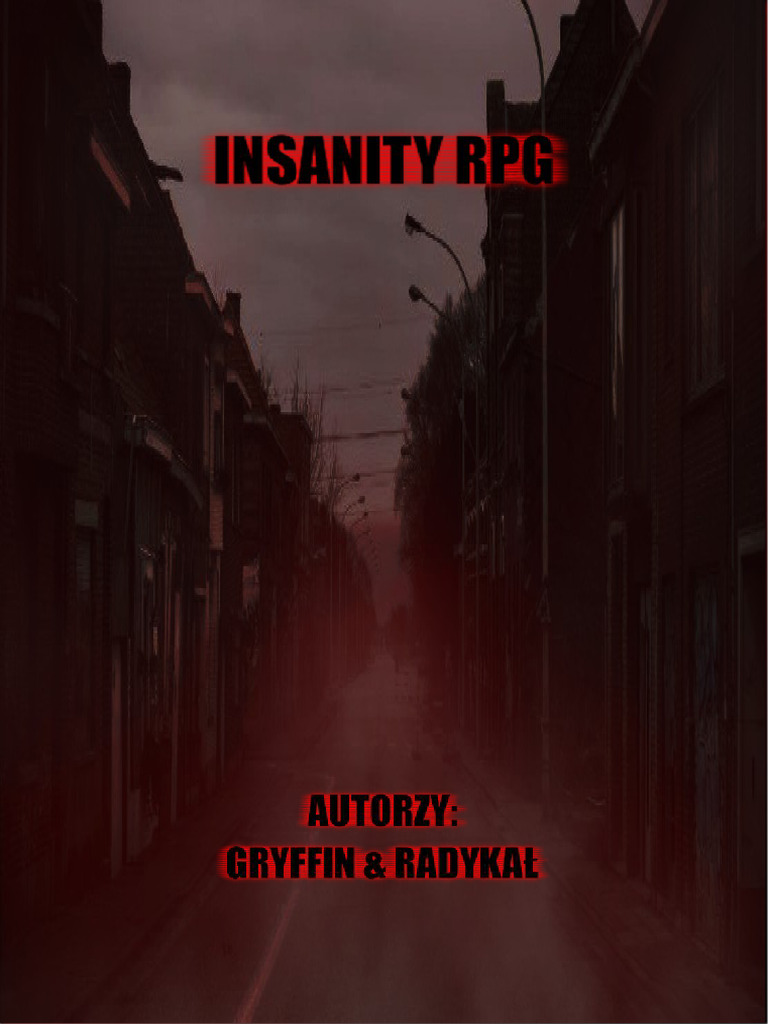 Insanity RPG v2.22 | PDF