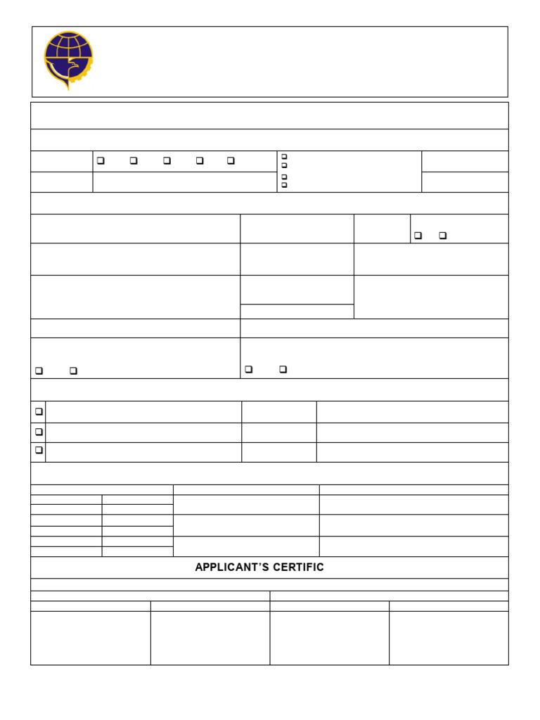 DGCA Form 65-02A Application For License - Oct 2017 | PDF