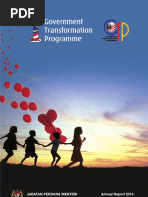 Government Transformation Program Annual Report 2010 Pdf Government Crime Thriller