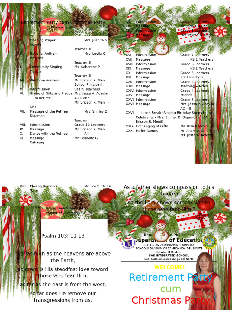Despedida Party Program | PDF