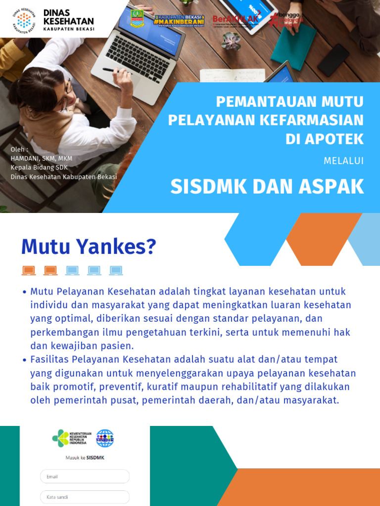 Materi Aspak & Sisdmk Apotek | PDF