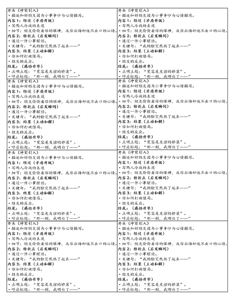 我明白了 大纲（高年级） | PDF