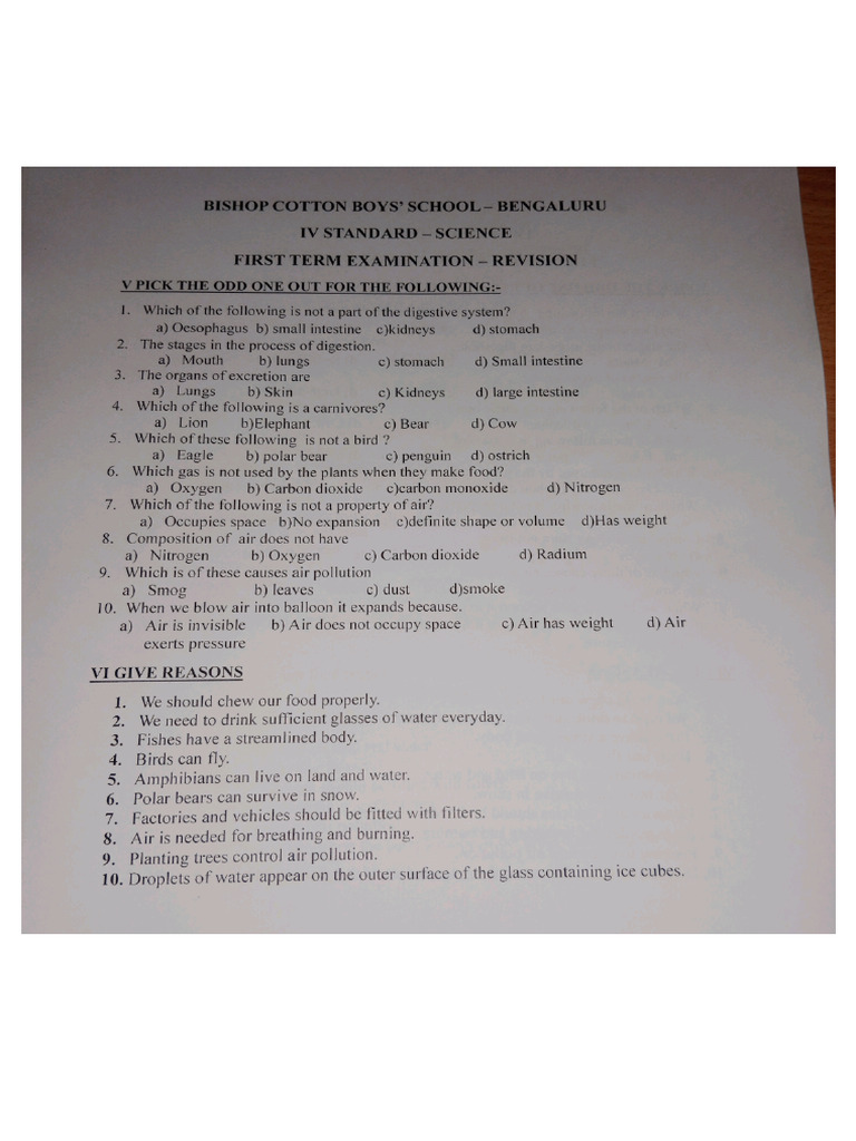 Science 5 | PDF