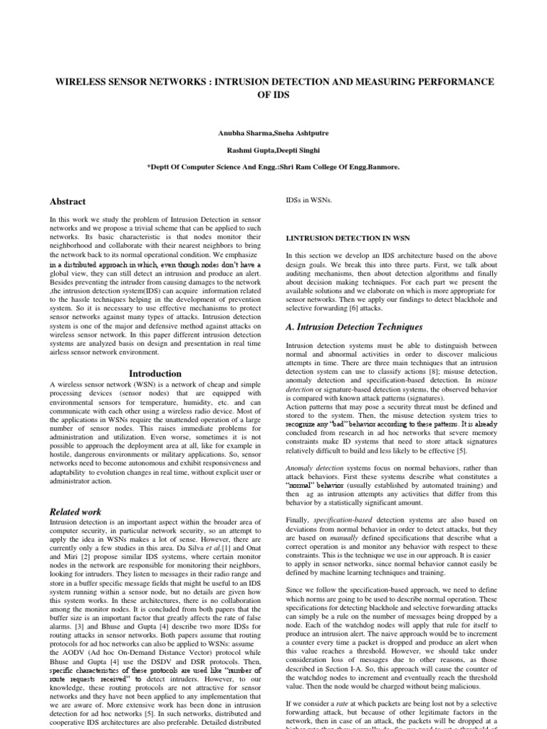 Wireless PPR PRSNTTN | PDF | Wireless Sensor Network | Cluster Analysis