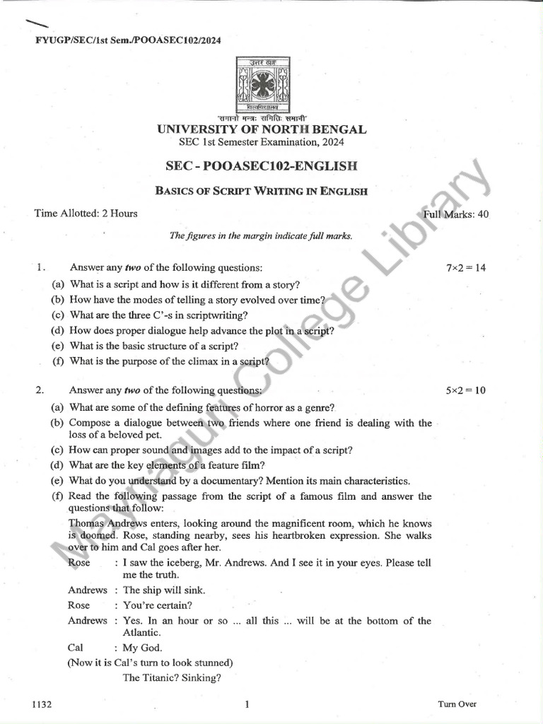 SEC 102 English | PDF