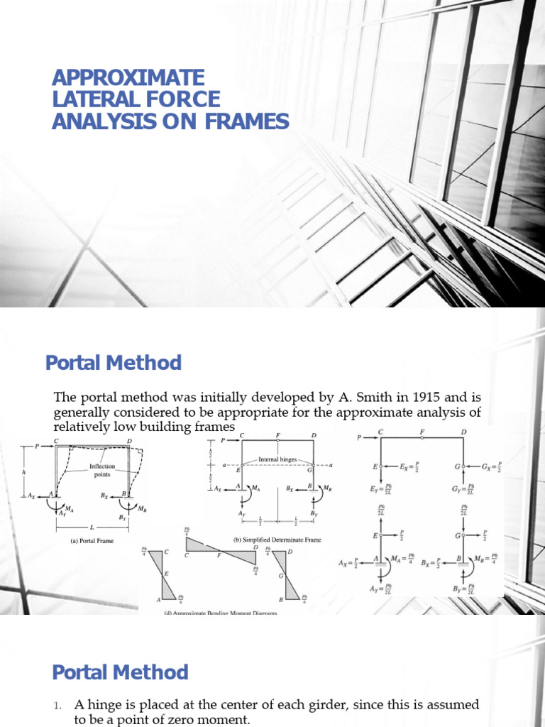 Portal Method | PDF