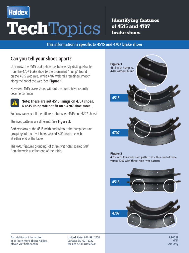 Can You Tell Your Shoes Apart?: Identifying Features of 4515 and 4707 ...