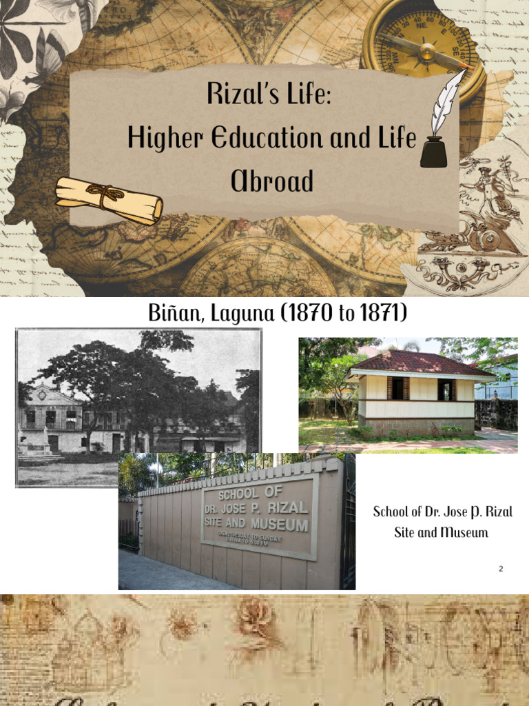 Rizal Study and Abroad | PDF