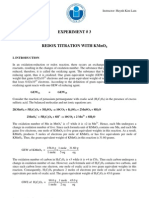 Instruction-Expt. 3_Redox Titration With KMnO4