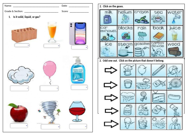 Gas Worksheets | PDF