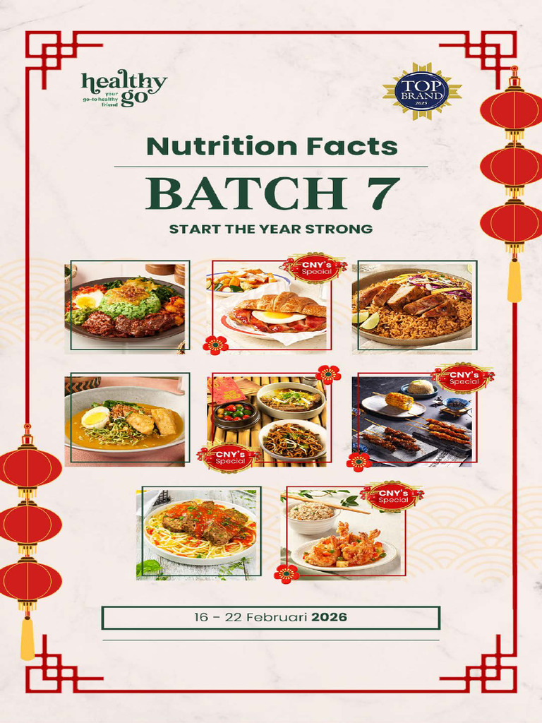Menu Batch 7 - WM | PDF