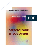 Monica Avramescu - Logpedie Si Defectologie