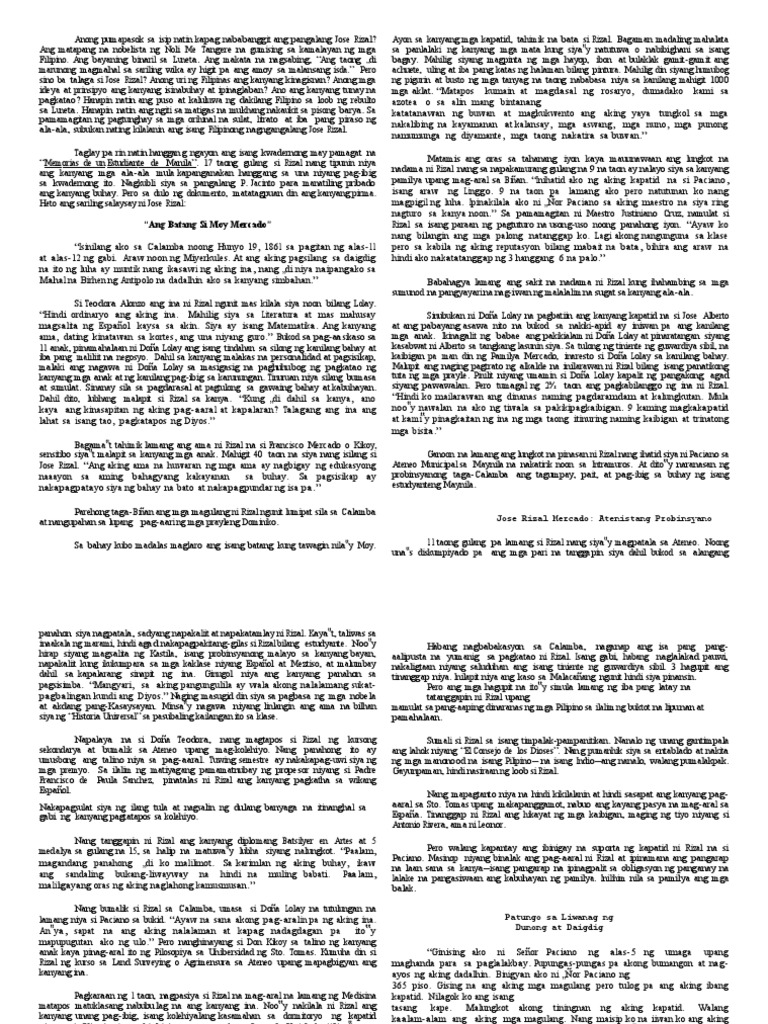 Jose Rizal | PDF