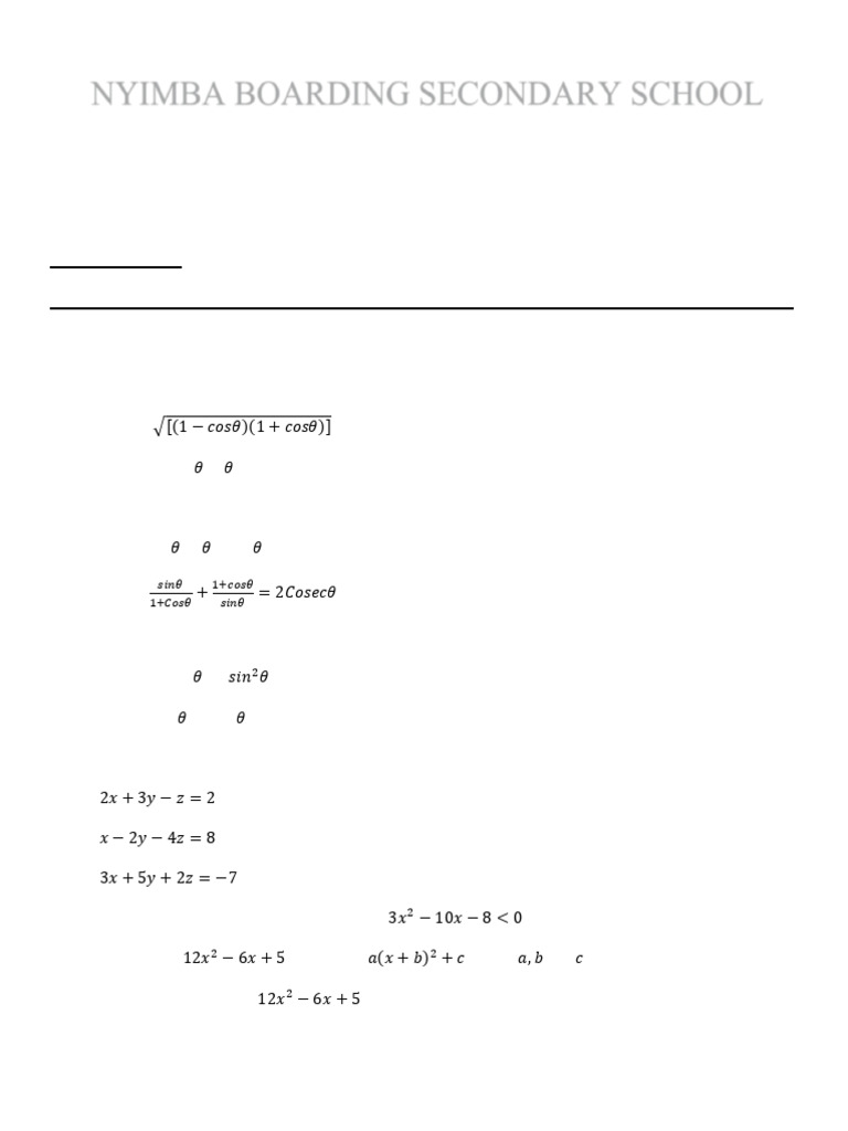 Addma End of Term 3 2022 | PDF | Circle | Mathematics