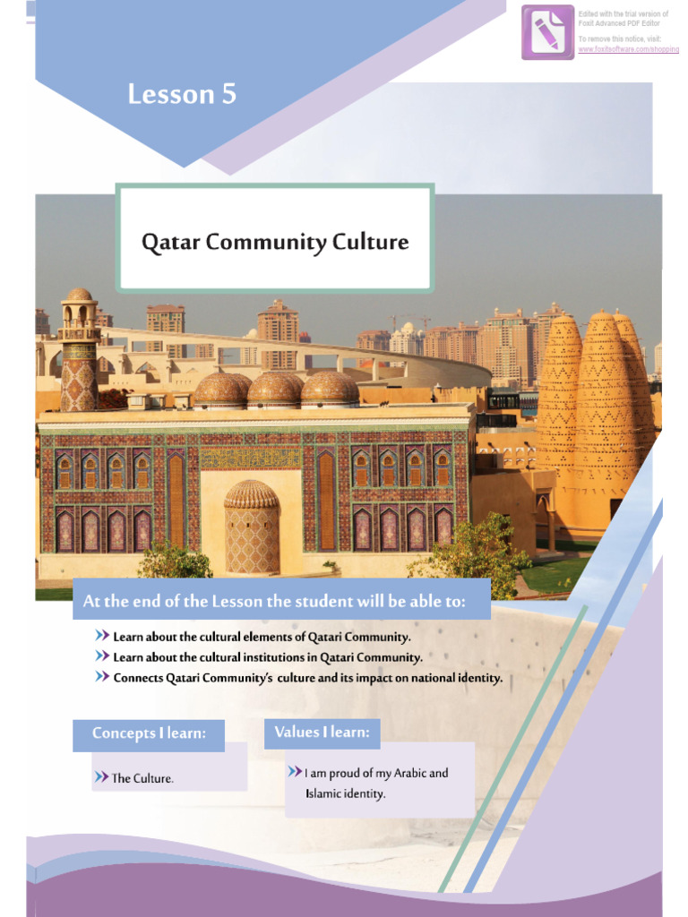 Qatar Community Culture | PDF