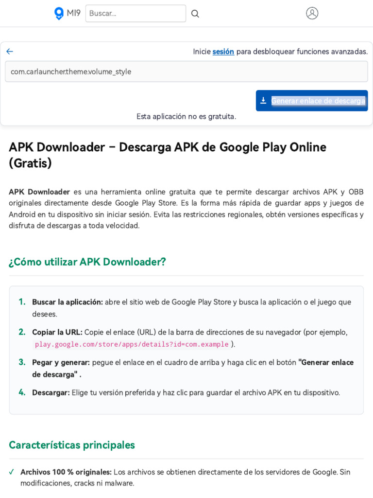 APK Downloader - Descarga APK de Google Play Online (Gratis) | PDF ...