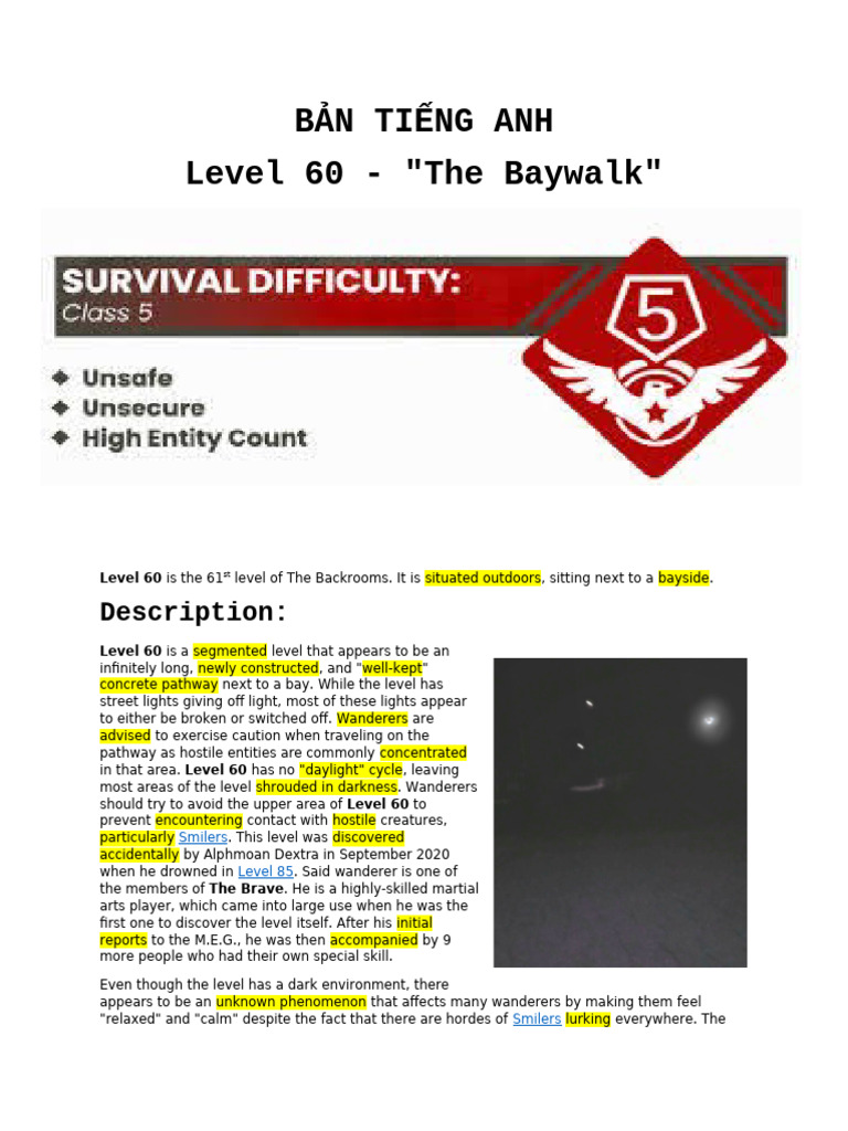 Level 60 | PDF