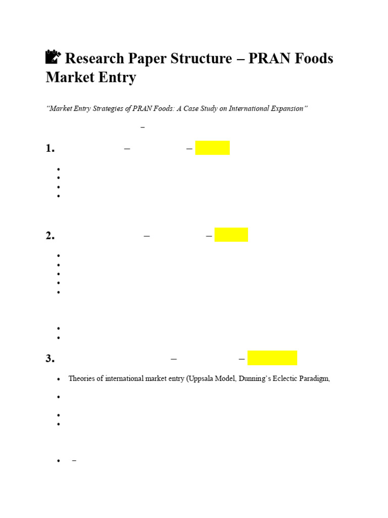 ? Research Paper Structure | PDF | Methodology | Science