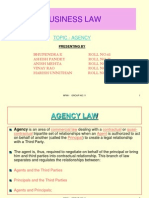 Business Law: Topic - Agency