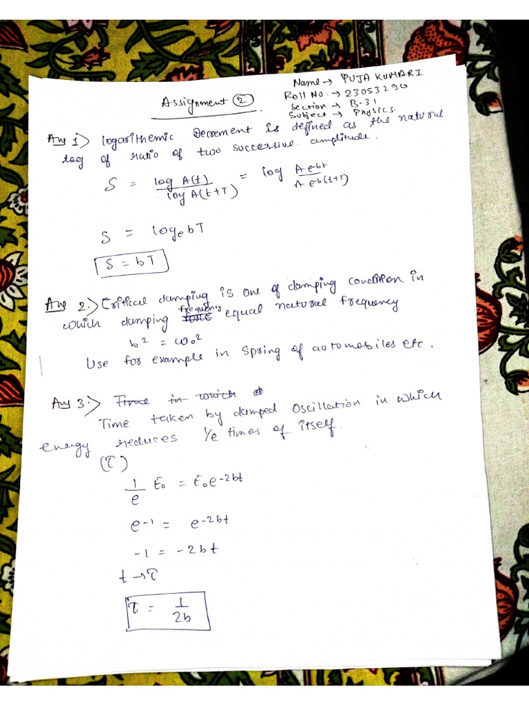 Physics 2 | PDF