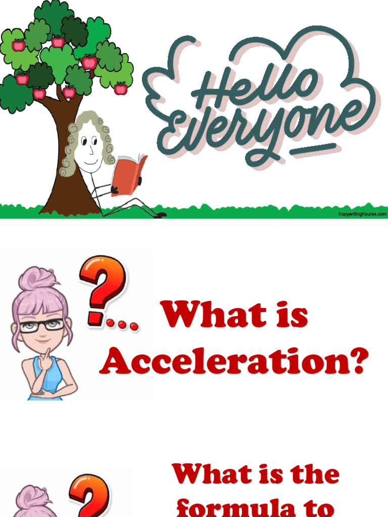 Types of Acceleration 3 | PDF | Acceleration | Velocity