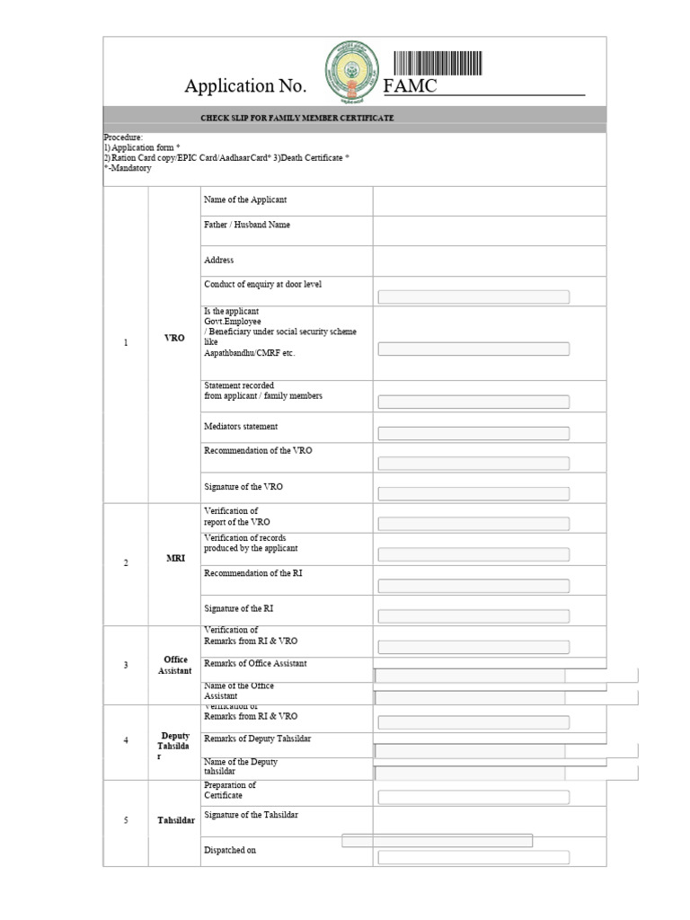 FMC Checklist | PDF