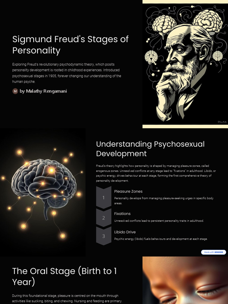 Sigmund Freuds Stages of Personality | PDF | Libido | Oedipus Complex