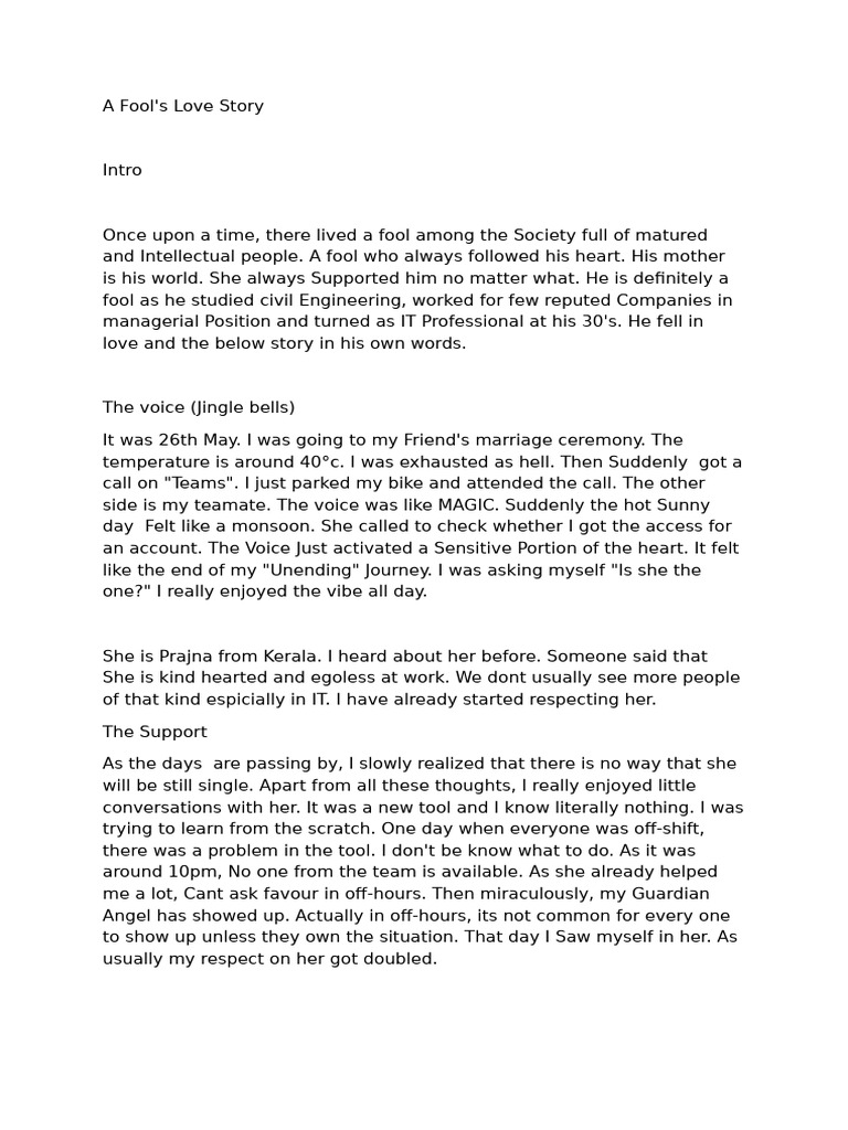 Story | PDF
