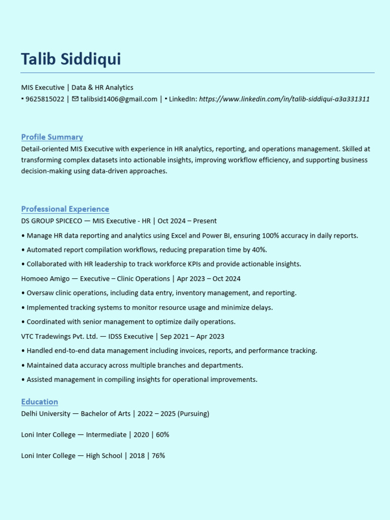 CV Updated | PDF