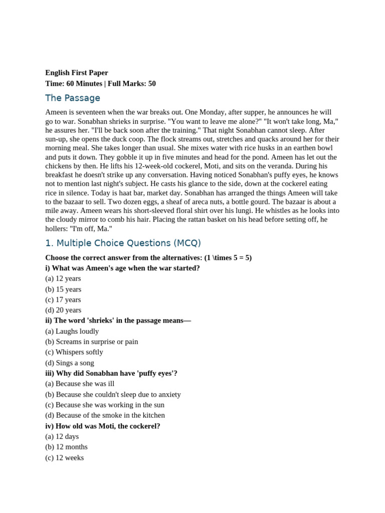 Model 1 | PDF