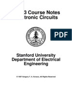 Electronic Circuits Notes
