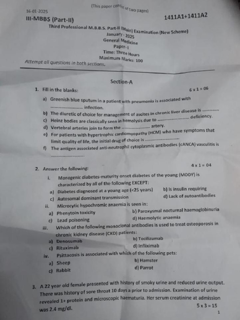 Uc Paper Batch 2020 | PDF | Menopause | Vagina