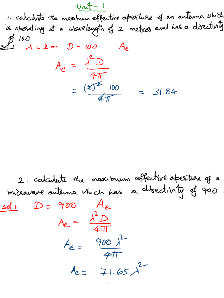 Unit 1 Problems | PDF
