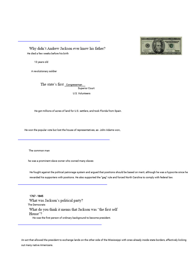 Kami Export - Brayden Clevenger - Jackson Webquest | PDF | Andrew ...