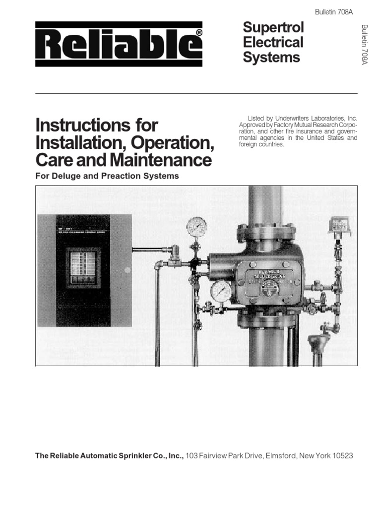 Supertrol Smoke Control Panel Guide | PDF | Fire Sprinkler System | Valve