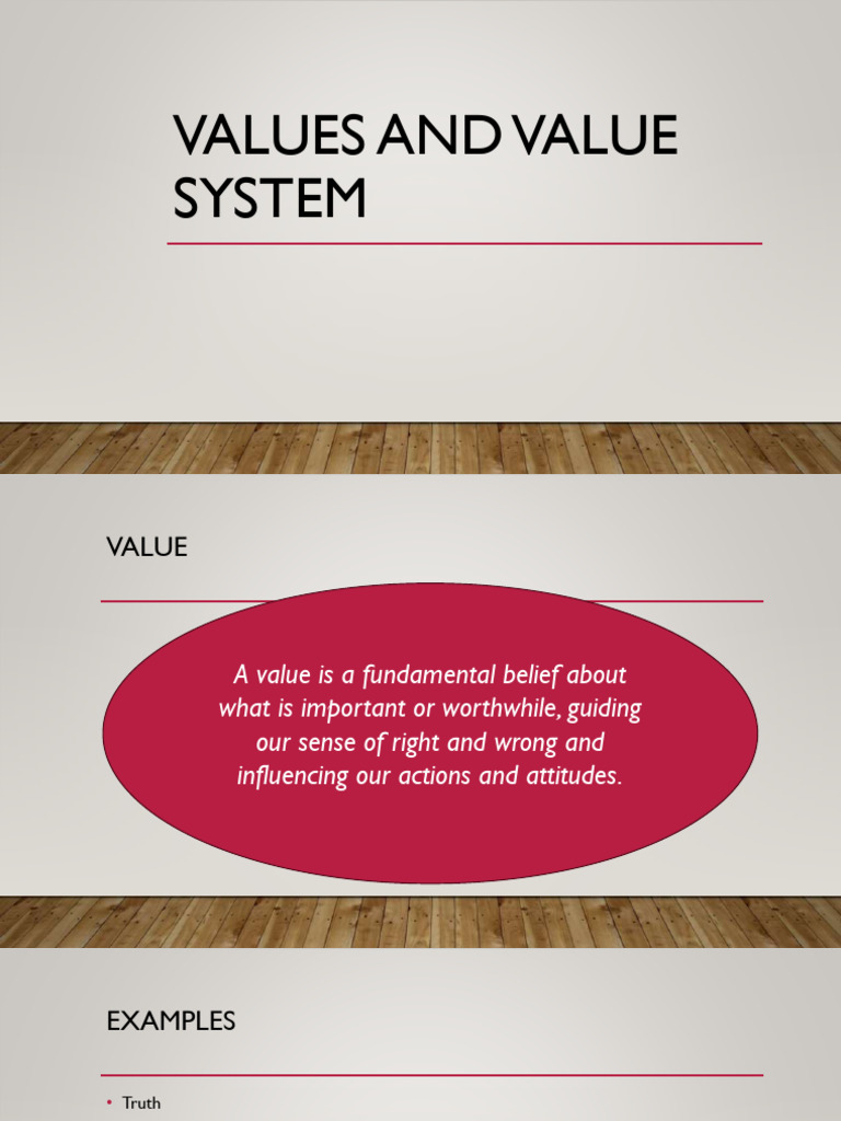 5 Values and Value System | PDF | Value (Ethics) | Goal