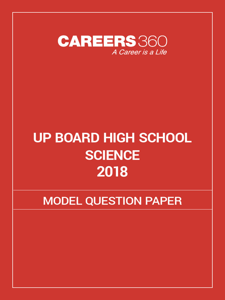 UP Board 10th Model Paper (Science) - 1771667371193 | PDF