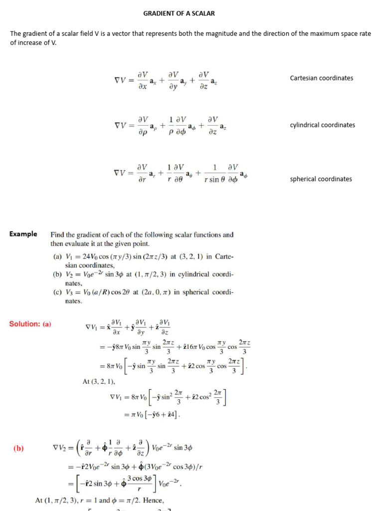 Vector Differentiation With Matlab | PDF