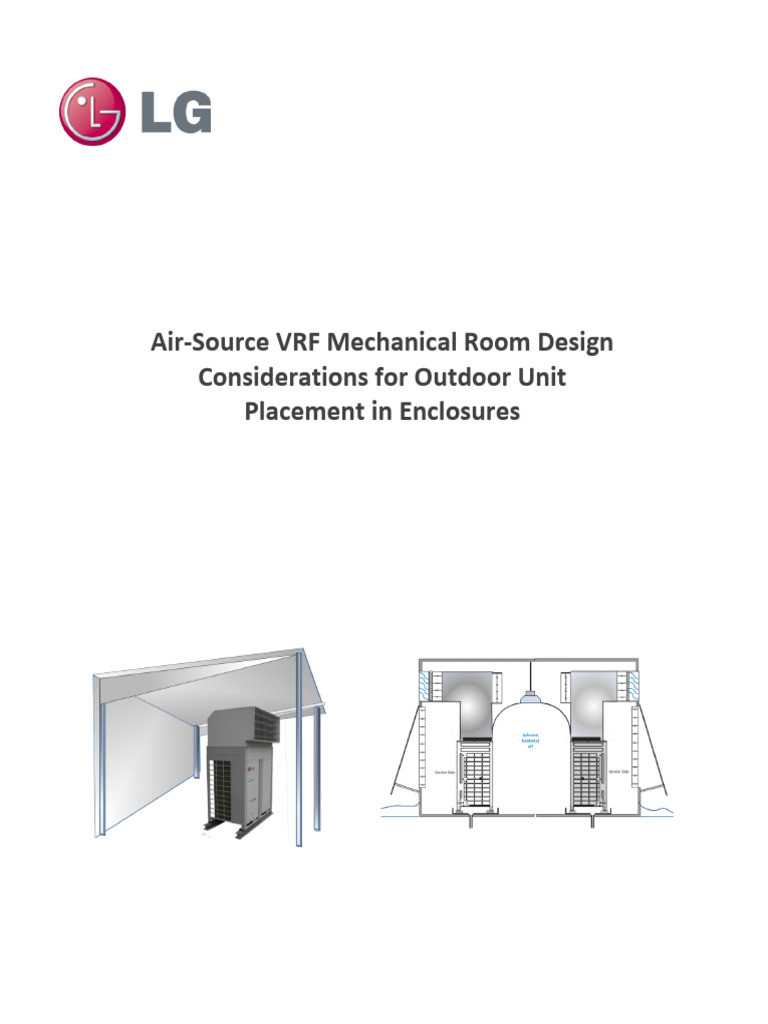 Air-Source VRF Mechanical Room Design Considerations For Outdoor Unit ...