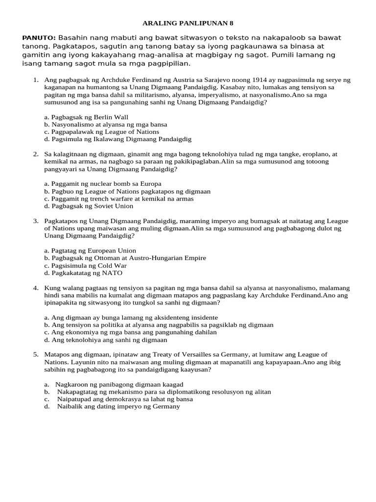 Ap 8 | PDF