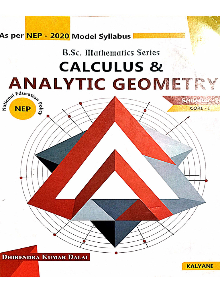 Calculus and Analytic Geometry, KP, NEP | PDF
