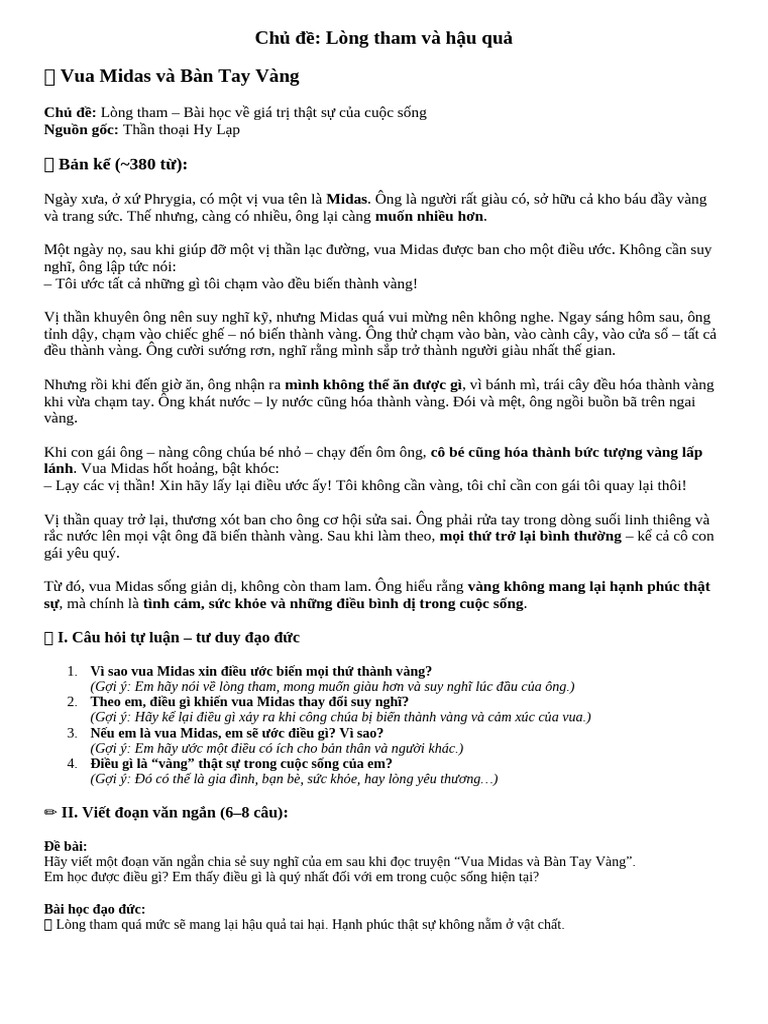 truyện ngụ ngôn | PDF