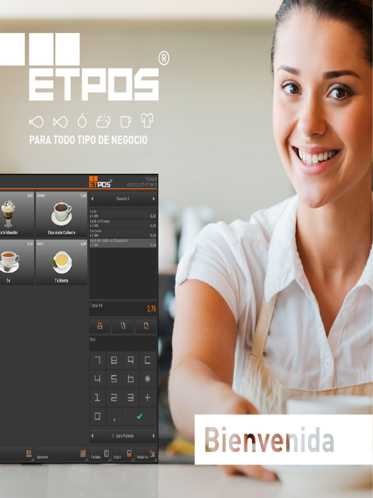 Manual Bienvenida ETPOS 5 | PDF | Código QR | Software