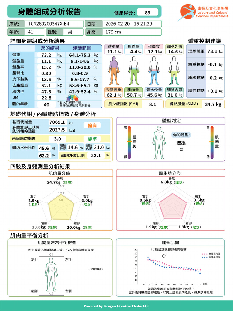 BodyCompositionAnalysisReport 2026-02-20 | PDF