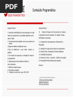 Conteúdo Programático NR 12 | PDF