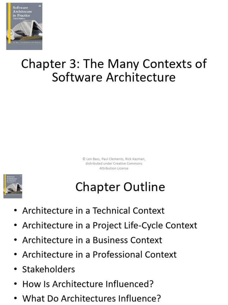 Chapter 03 | PDF | Software Development | Software Architecture