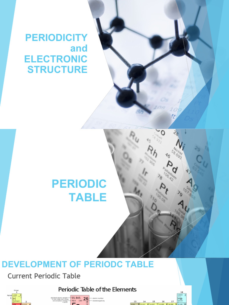 Q1 Module 05 Periodicity and Electron Structure | PDF | Ion | Atomic ...