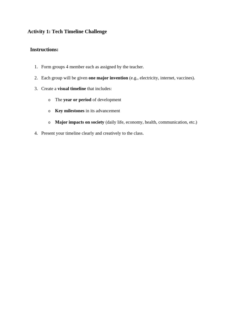 Activity 1 Sts | PDF