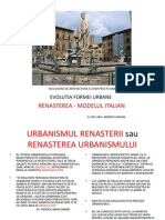  Renasterea Modelul Italian