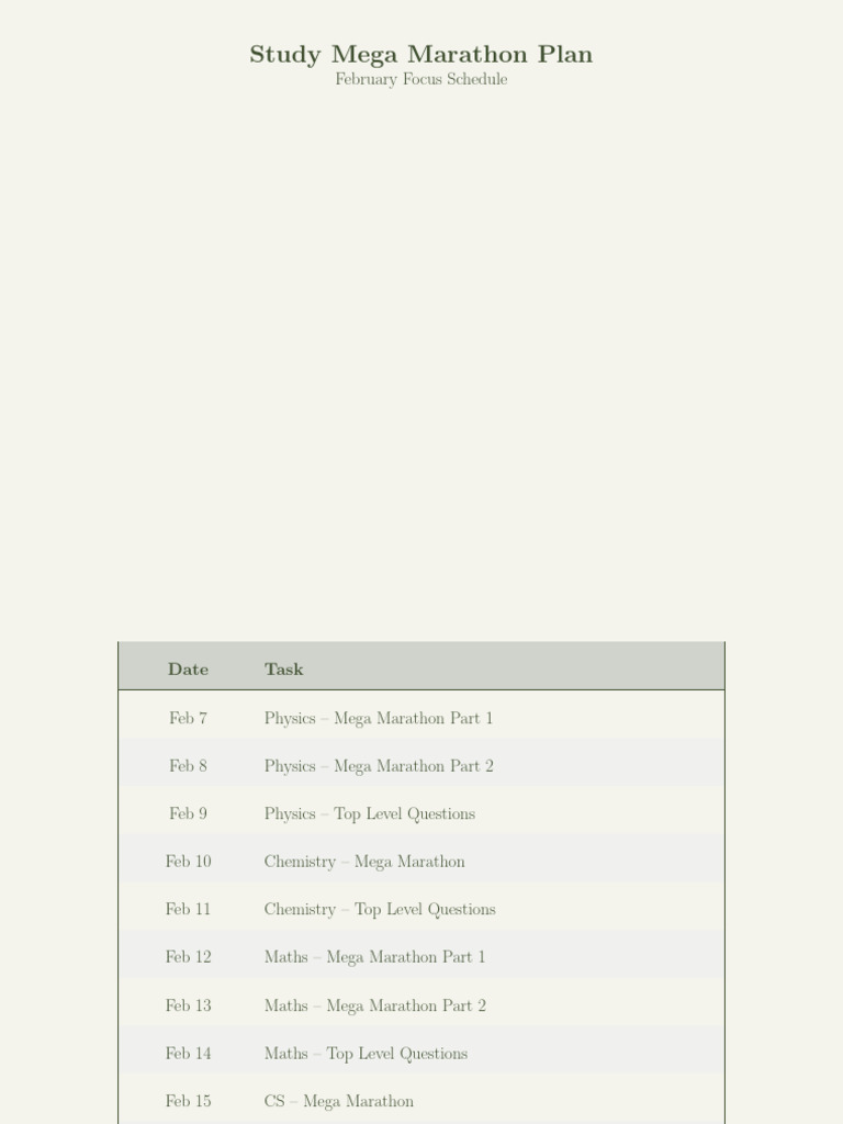 Marathon | PDF